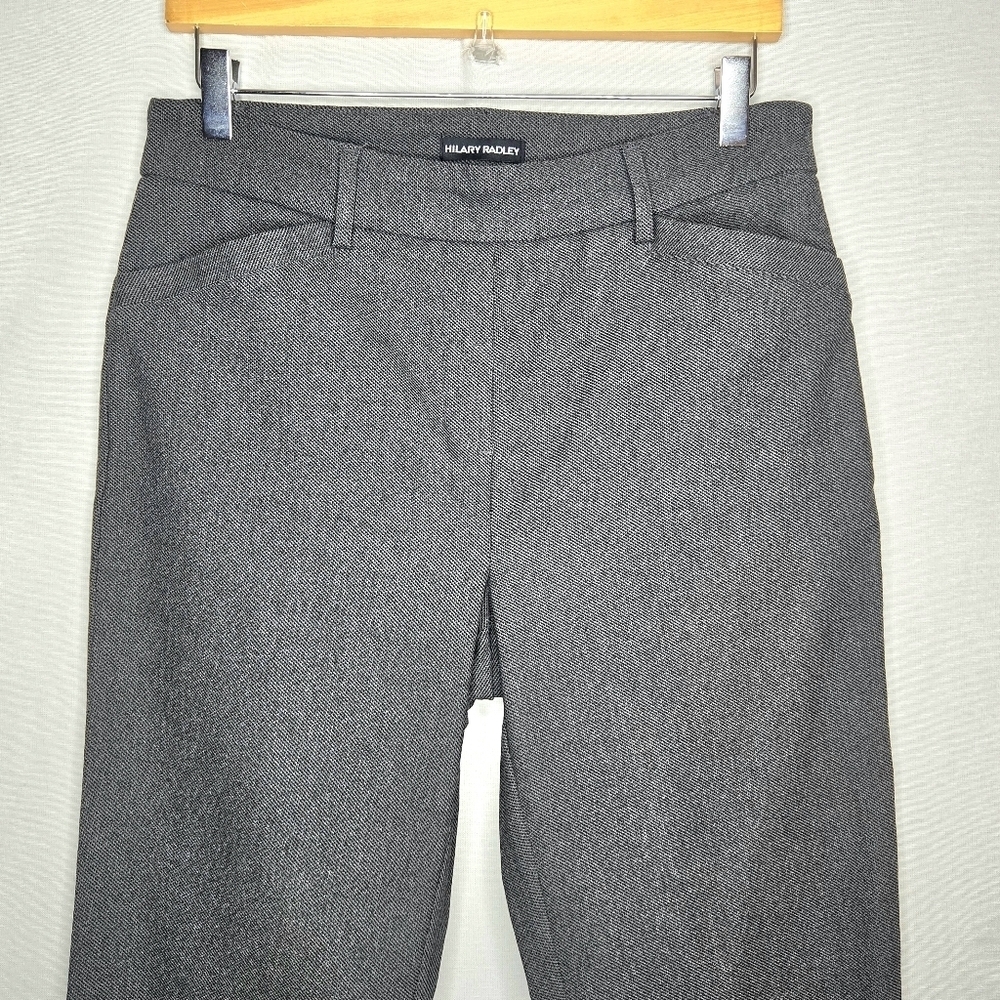 Hilary Radley Pull-on Pants. Gray/brown. Size Medium. - Picture 4 of 11